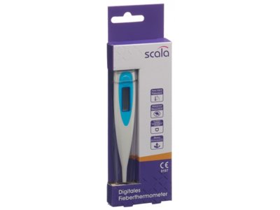 scala Digital Thermometer SC 17 basic blau
