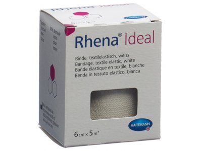 Rhena Ideal Elastische Binde 6cmx5m weiss