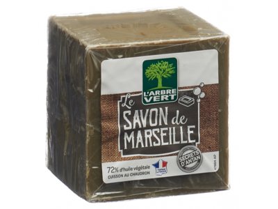 L'ARBRE VERT savon de Marseille écologique français 300 g