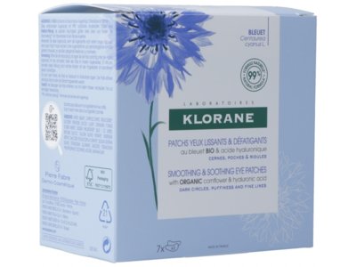 Klorane Bleuet patchs contour yeux 7 x 2 pce