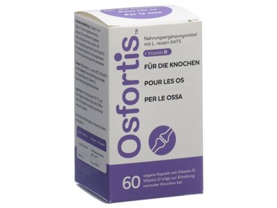 Osfortis Kapseln für die Knochen mit Vitamin D Ds 60 Stk
