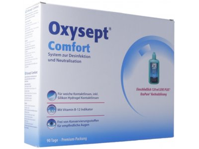 Oxysept Comfort Lös + LPOP 3 x 300 ml