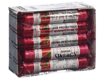 Sinergy sucre de raisin framboise 15 x 40 g