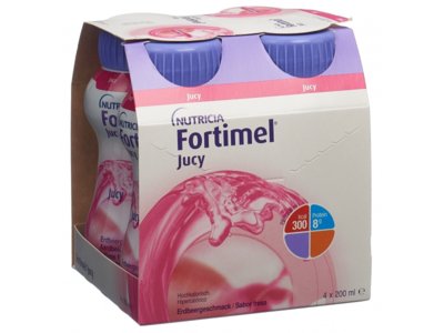 Fortimel Jucy fraise 4 fl 200 ml