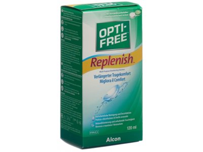 Opti Free RepleniSH solution de décontamination fl 120 ml