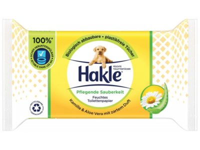 Hakle humide propreté traitante refill 42 pce