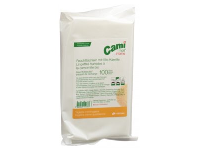 cami moll intime serviettes humides refill nouvelle formule 100 pce