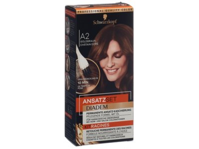 Schwarzkopf Kit Racines A2 châtain doré