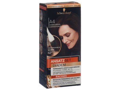 Schwarzkopf Kit Racines A4 châtain foncé
