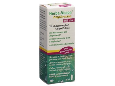 Herba Vision Euphrasia MD sine collyre ophtalmique fl 10 ml