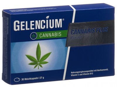 Gelencium Cannabis Plus caps blist 30 pce