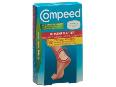 Compeed Blasenpflaster Extreme für Ferse 10 Stk