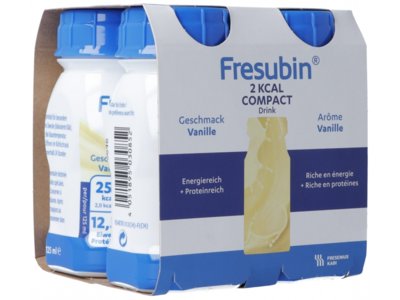 Fresubin 2 kcal Compact DRINK vanille 4 fl 125 ml