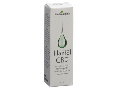 Phytopharma Huile de chanvre CBD 10 % fl pip 10 ml