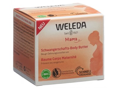 Weleda Baume corps maternité verre 150 g